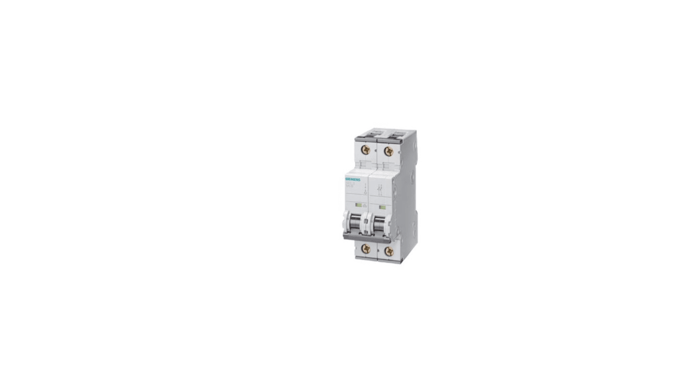 Siemens SENTRON 5SY6 MCB, 1P+N, 13A Curve C, 230V AC, 6 kA Breaking Capacity