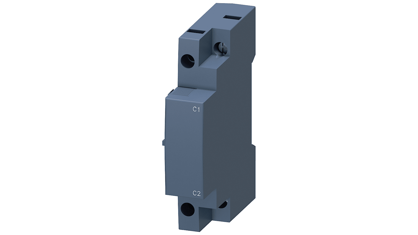 Siemens Sirius 3RV2 Überspannungsableiter Spannungsauslöser, für Serie Überlastschalter der Serie 3RV2, 210 →