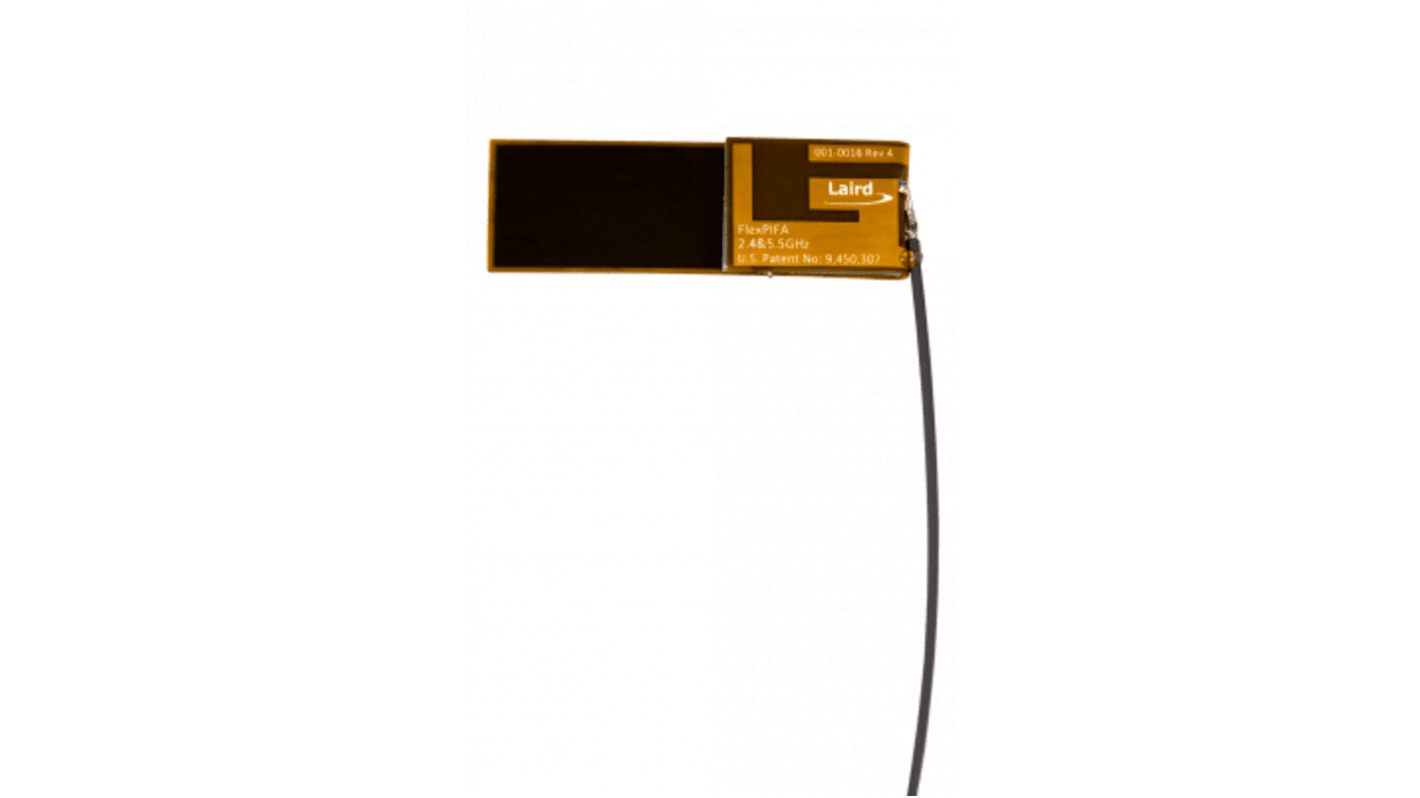 Mindenirányú Ezurio WiFi antenna Ragasztó 001-0021 Patch Belső MHF4L 100mm Anya 2.5 → 3dBi WiFi (Dual Band)