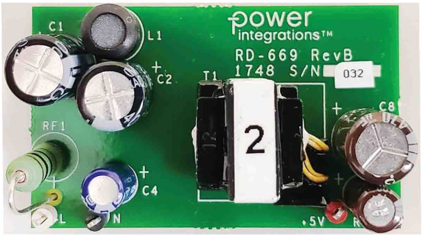 Power Integrations RDR-669 Power Supply for LNK625DG. for Adapter