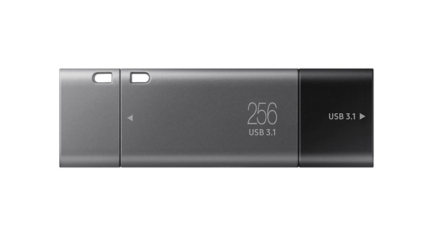 Samsung V-NAND, USB-Flash-Laufwerk, 256 GB, USB 3.1, Keine Verschlüsselung, Duo Plus, Industrieausführung, 140-2 Level 3