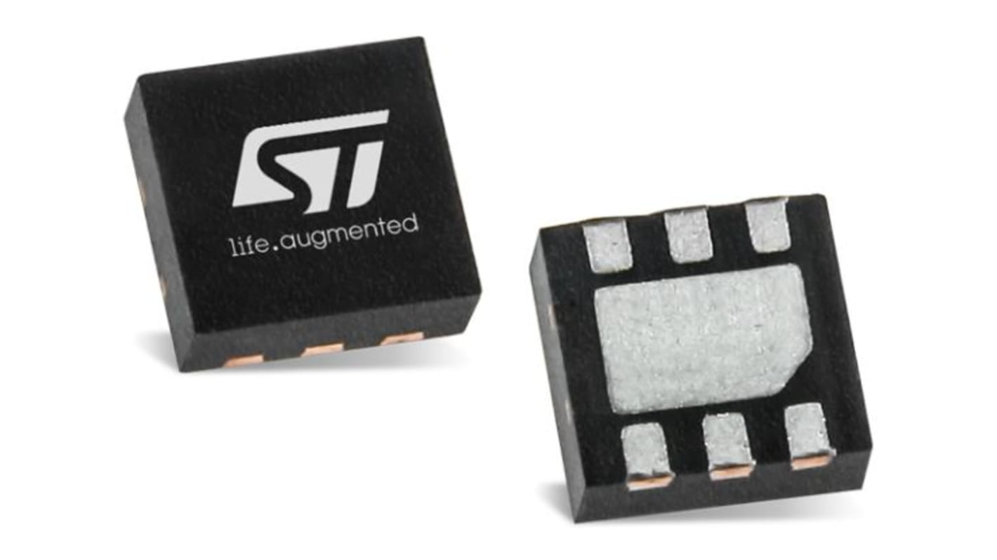 Array di protezione ESD STMicroelectronics, Bidirezionale, , SMD, bloccaggio 7V, breakdown 3.3V, QFN - 6L