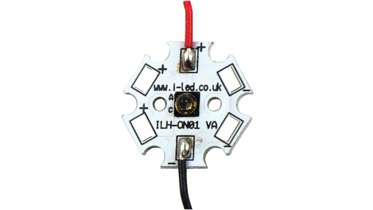 LED infrarouge, ILS, ILH-7MC1-85NC-SC201-WIR200., CMS, 855nm, 530mW/sr