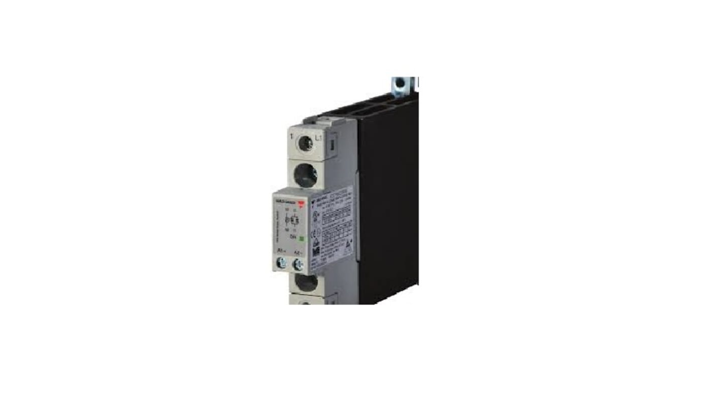 Carlo Gavazzi RGC Series Solid State Relay, 126 AAC Load, DIN Rail Mount, 600 V Load