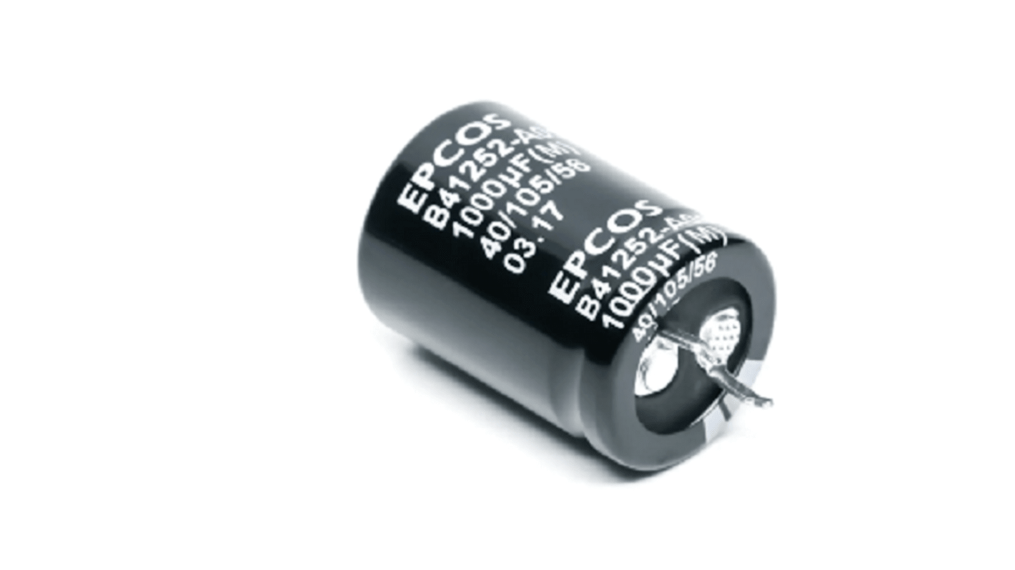 Condensateur EPCOS, Aluminium électrolytique 4700μF, 50V c.c.