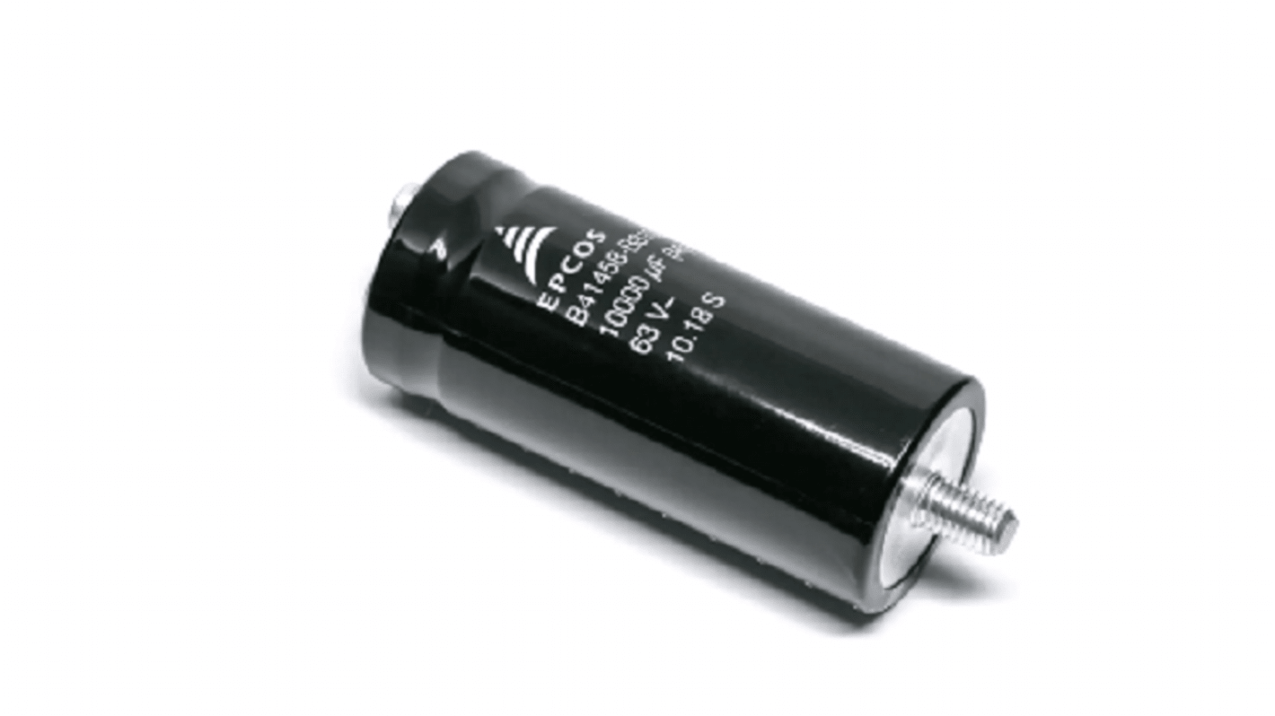 EPCOS 68000μF Aluminium Electrolytic Capacitor, Screw Terminal - B41458B8689M000