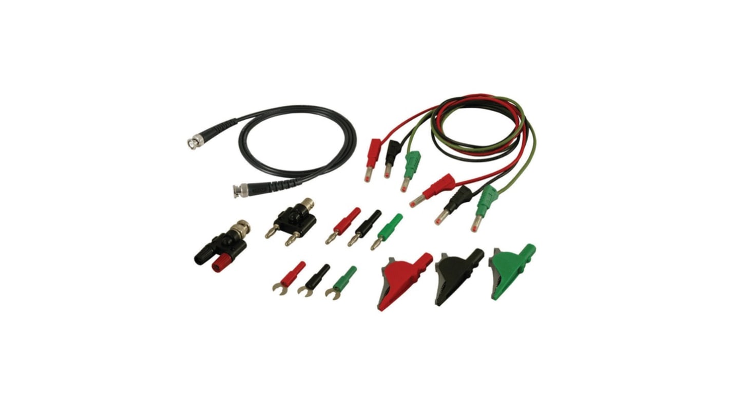 Cable de conexión, Conjunto de conectores intercambiables BK Precision CC545 para usar con Fuente de alimentación dc