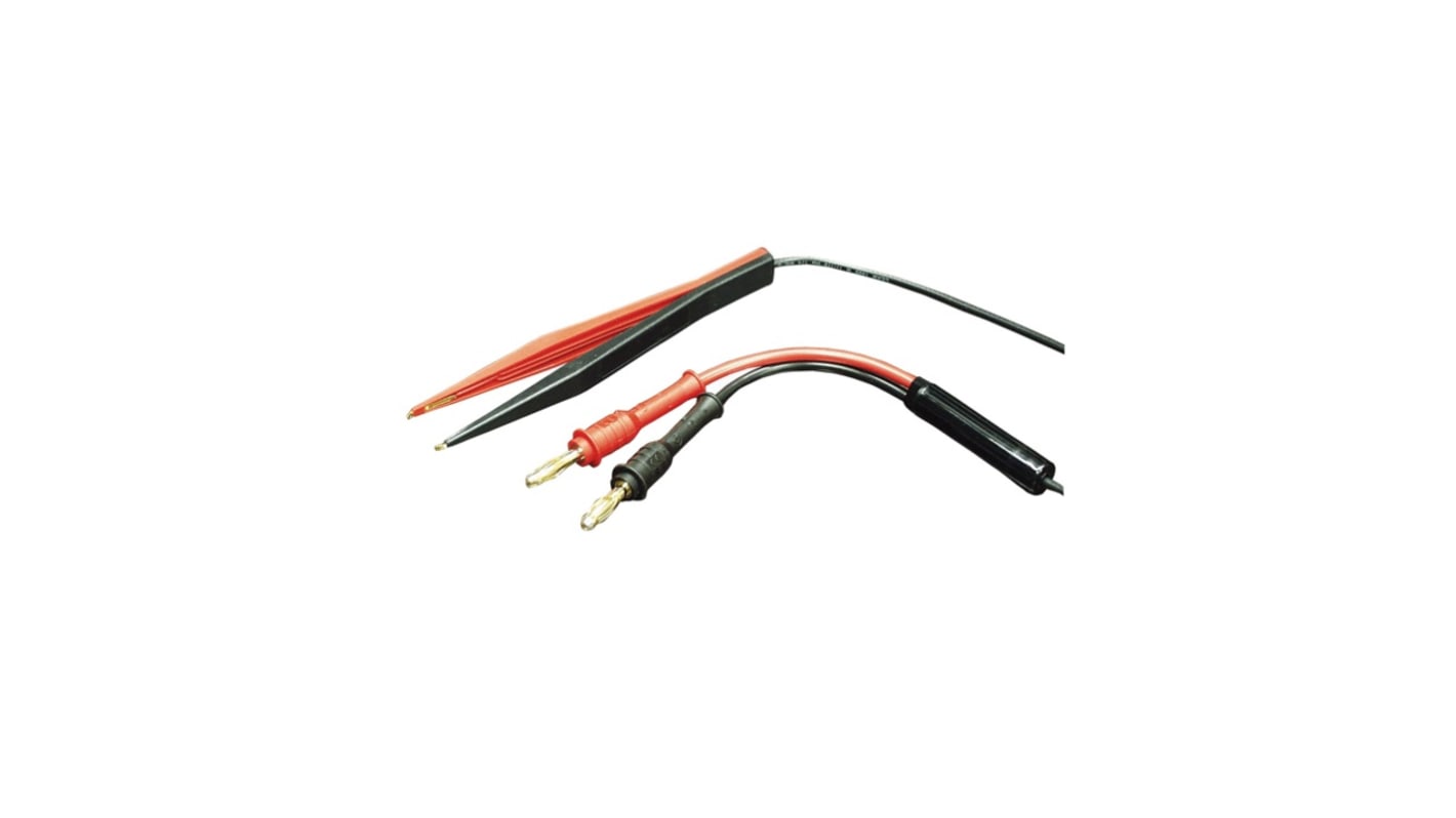 Cable de prueba de pinza para usar con Fuente de alimentación dc programable de salida triple modelo 9129B