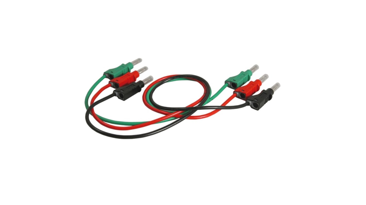 Kit de cable de salida de conector macho de manguito retráctil apilable 50cm BK Precision TL 9120