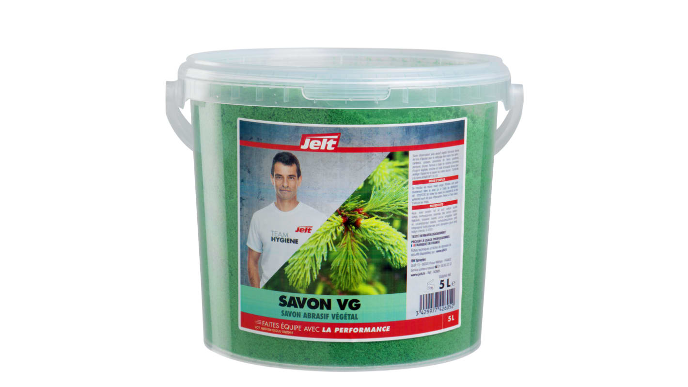 Jabón de manos Jelt Savon VG, Cubo de 5 l