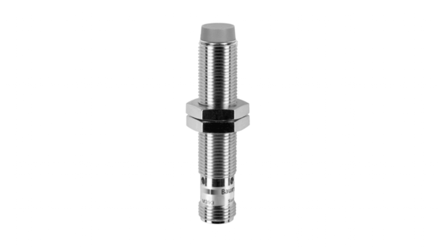 Baumer Inductive Barrel-Style Proximity Sensor, M8 x 1, 1.5 mm Detection, NAMUR Output, 30 V, IP67