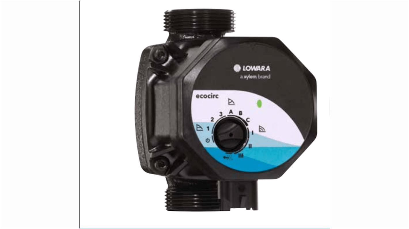 Xylem Lowara 10 bar Electric Central Heating Pump, 6m Head, 1-1/2 in G