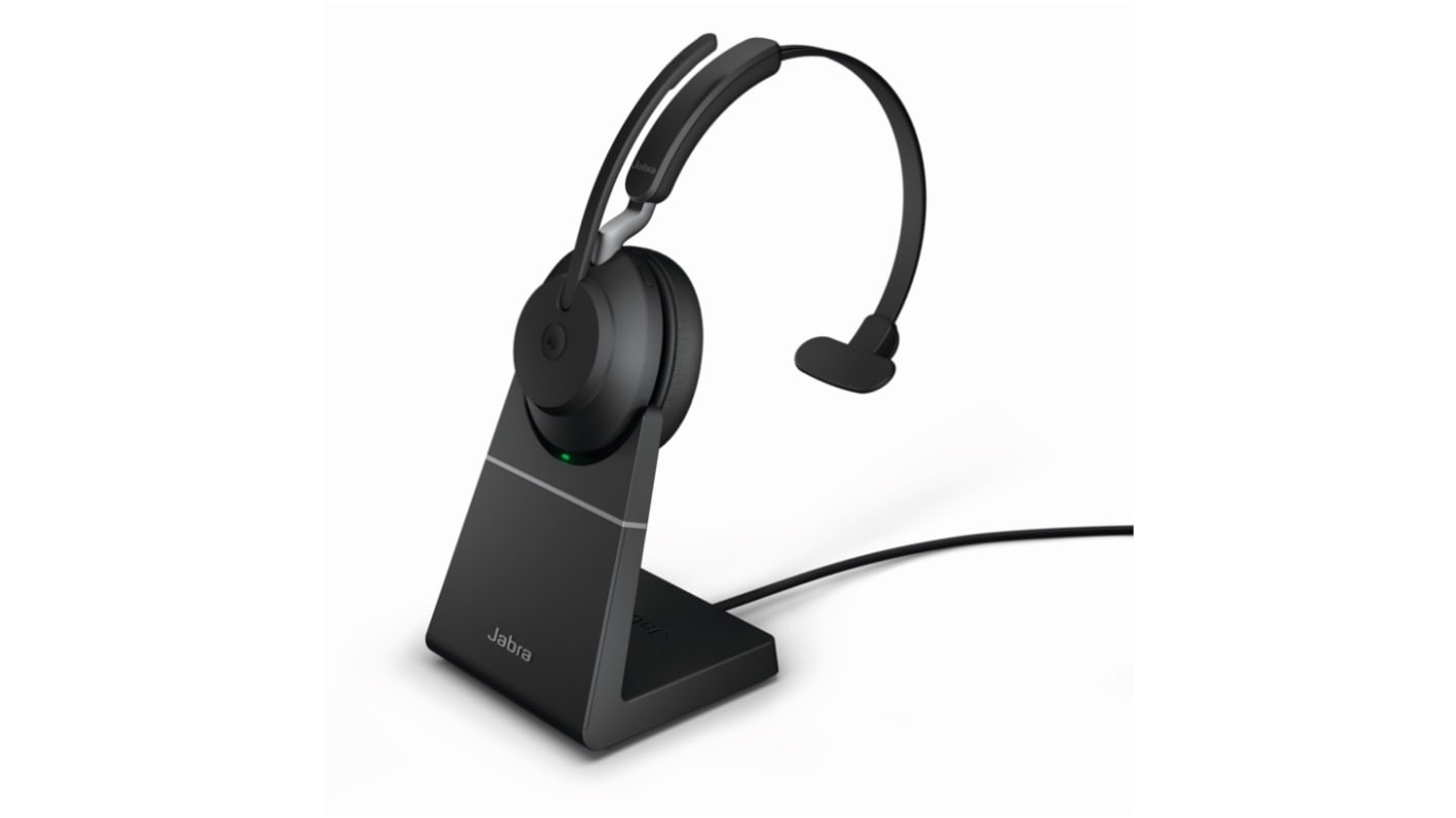 Jabra Evolve2 65 Black Wireless Bluetooth On Ear Headset