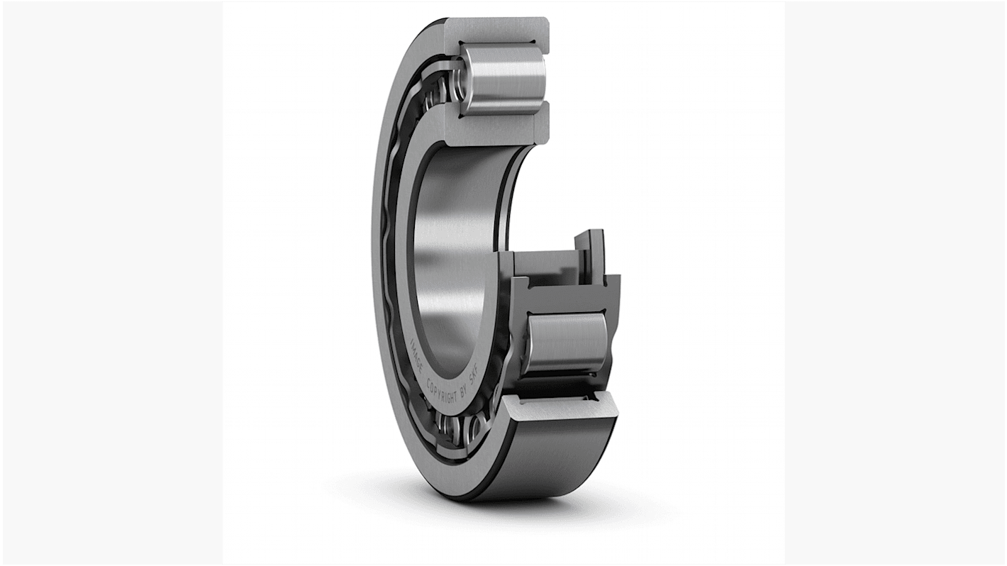 Roulement à rouleaux SKF, réf NUP 206 ECP/C3, diam int 30mm, diam ext 62mm