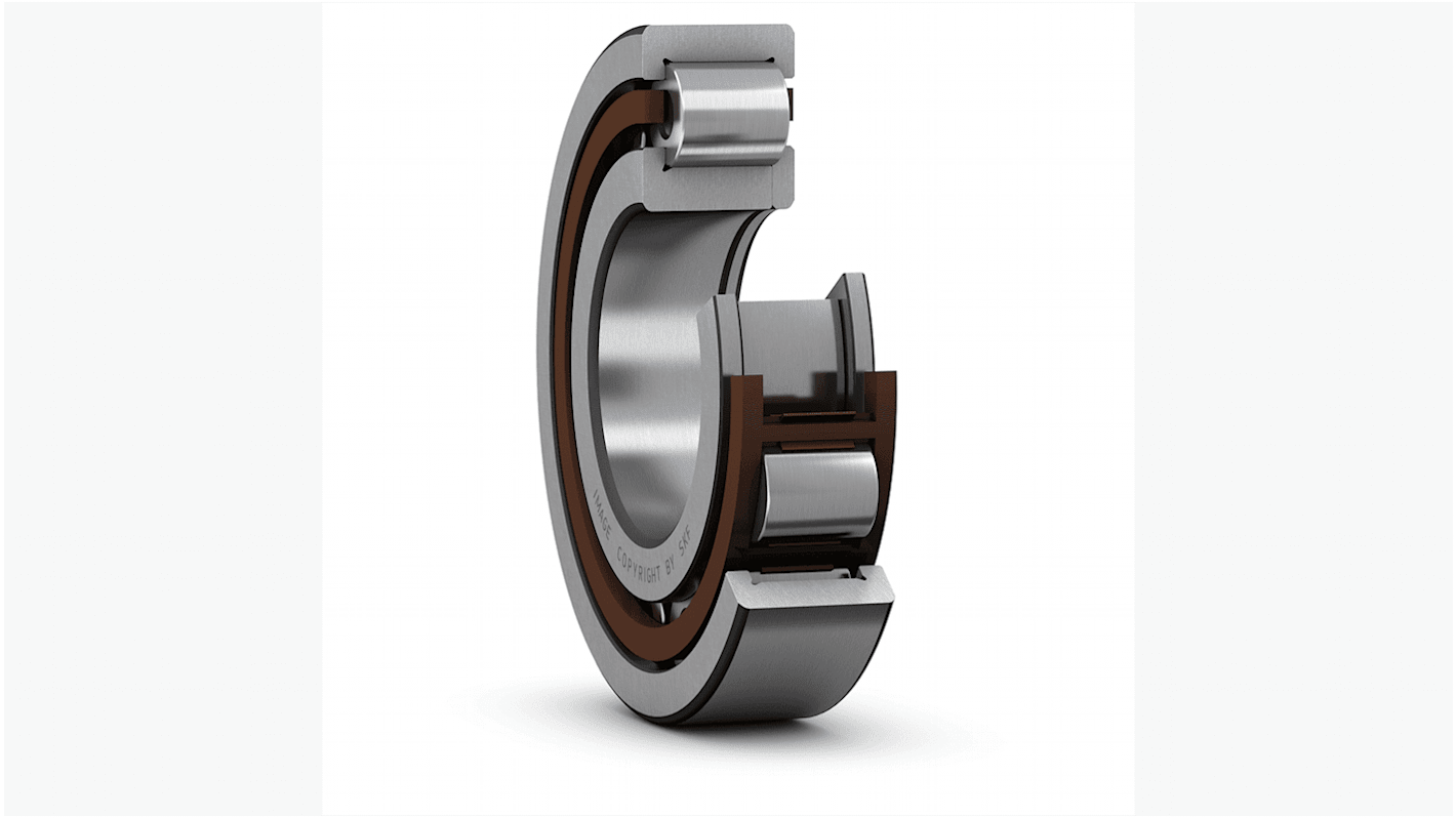 SKF Rollenlager Typ Zylindrisch, Innen-Ø 55mm / Außen-Ø 100mm, Breite 21mm