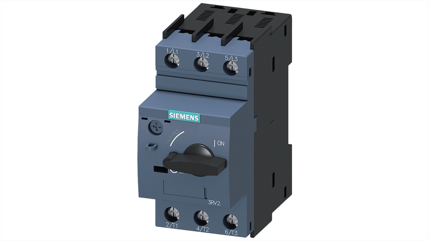 Unità base del motore Siemens, protezione 3RV24, 3 ingressi, 3 uscite, 230 V, 0,25 A SIRIUS