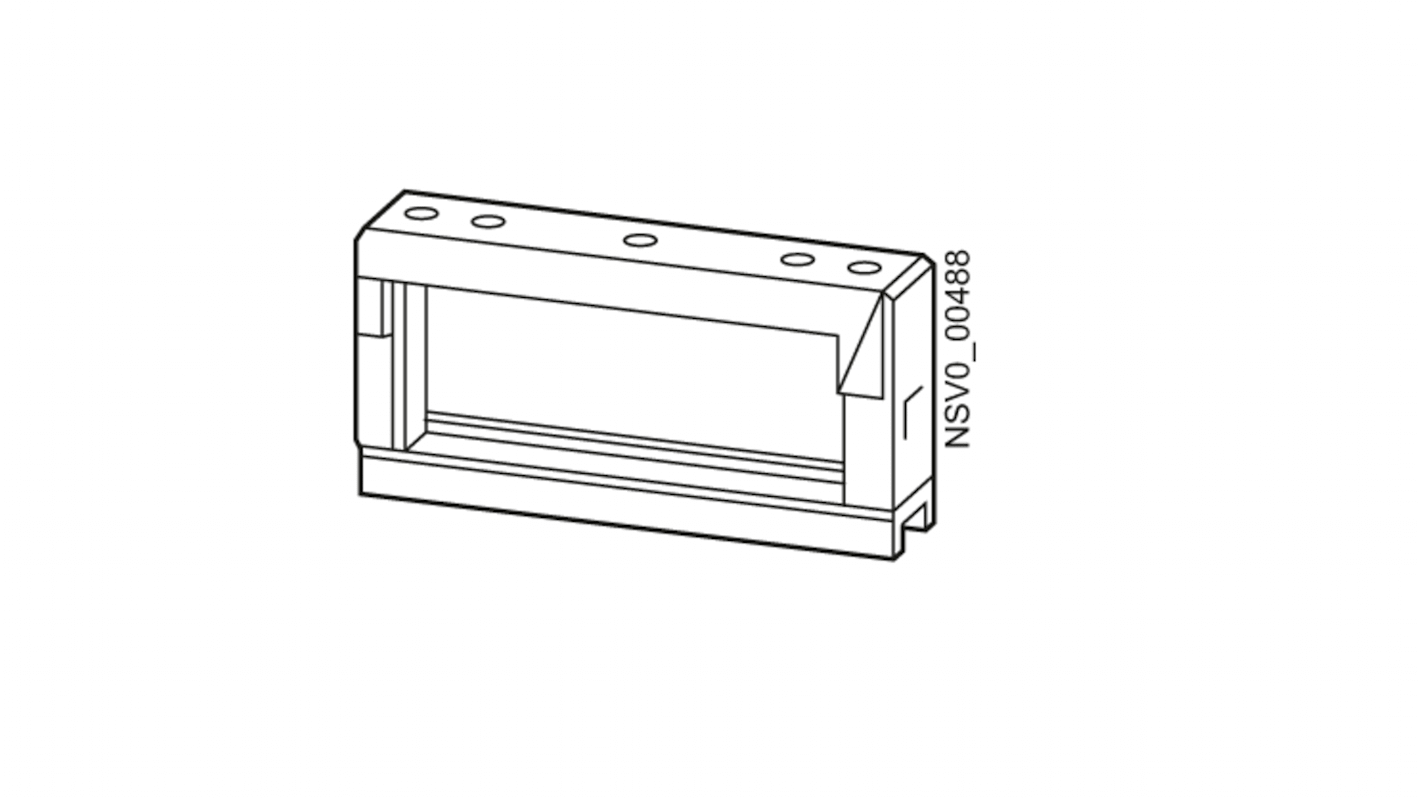 Accessoire disjoncteur Siemens, pour Système de goulotte de barre omnibus BD2