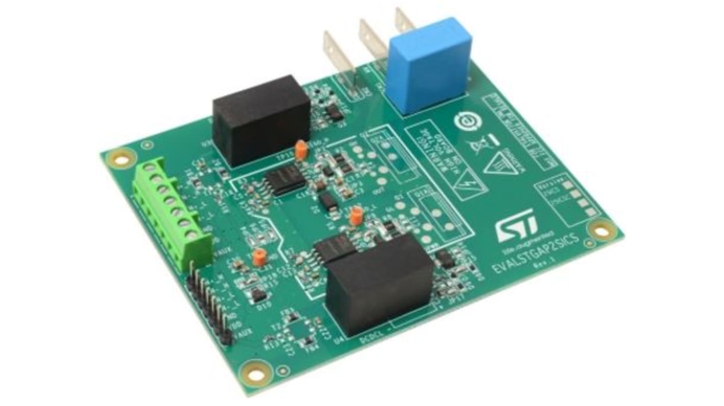 Placa de demostración STMicroelectronics Demonstration Board for STGAP2SiCS Isolated 4 A Single Gate Driver -