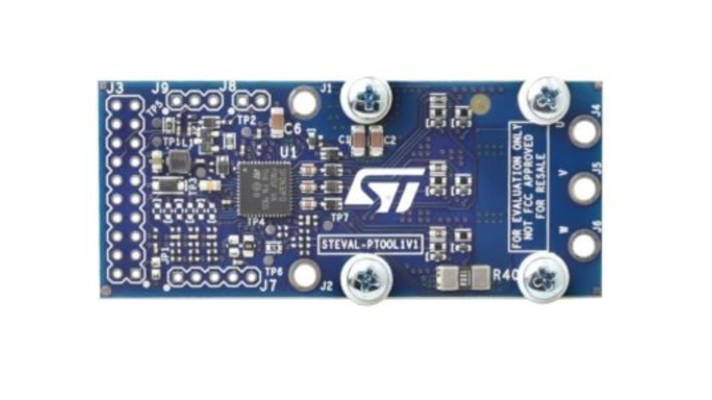 Diseño de referencia Controlador para motores STMicroelectronics Reference Design Based on STSPIN32F0B for Power Tools
