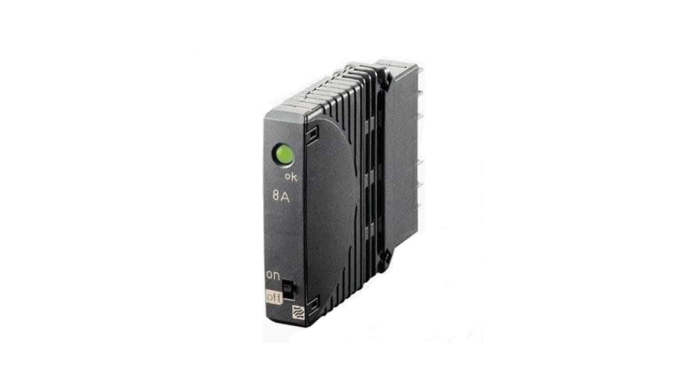 ETA ESX10 Electronic Circuit breaker 0.5A 24V ESX10-T, 1 channels , Plug-In Mounting