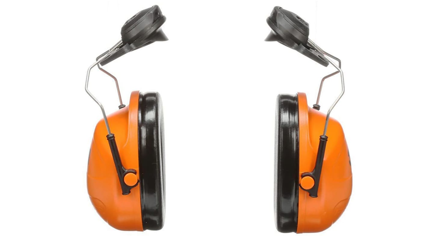 Protector auditivo para casco 3M serie H31 Series, atenuación SNR 28dB, color Naranja