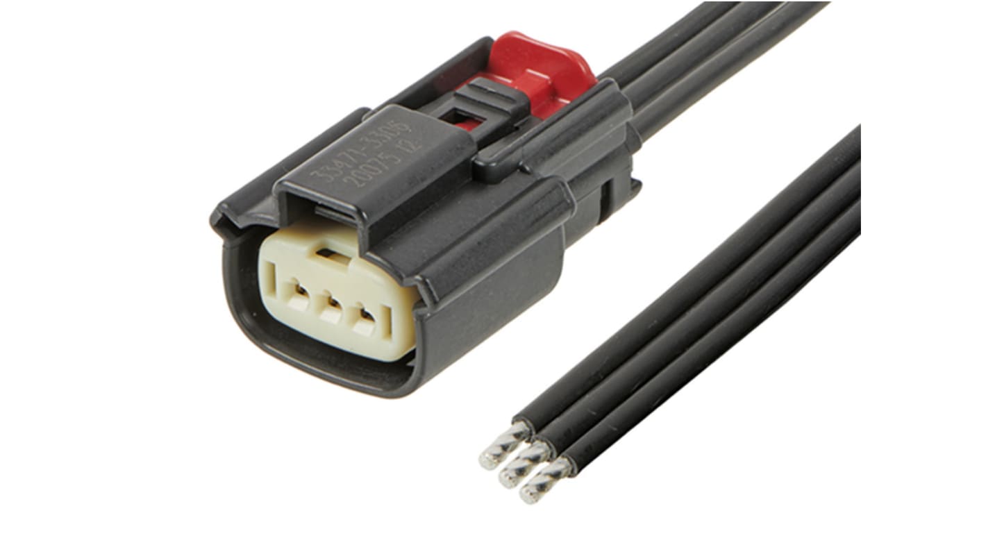 Molex 216281 Serien MX150 til Kabelsløjfe Konfektioneret kabel, 6m kabel