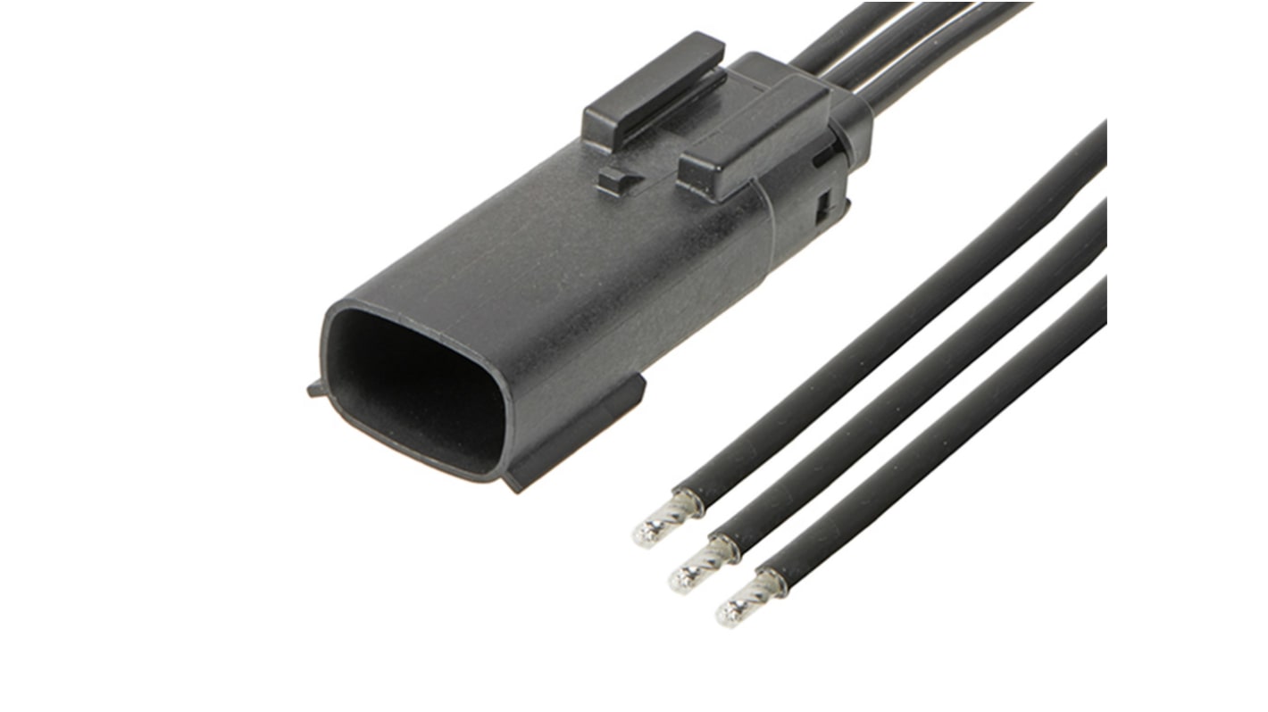 Sestava kabelů pro průmyslovou automatizaci, A: MX150, B: Pigtail, řada: 216283 Molex