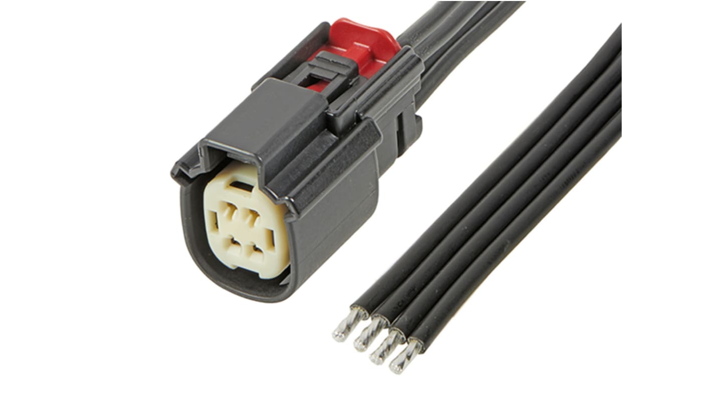 Sestava kabelů pro průmyslovou automatizaci, A: MX150, B: Pigtail, řada: 216285 Molex