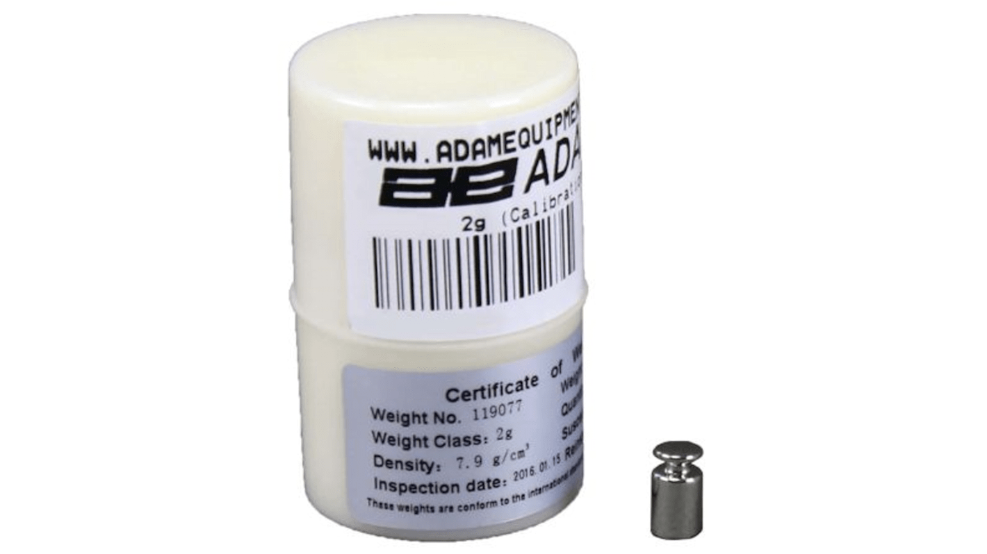 Adam Equipment Co Ltd 2g Calibration Weight PreCal