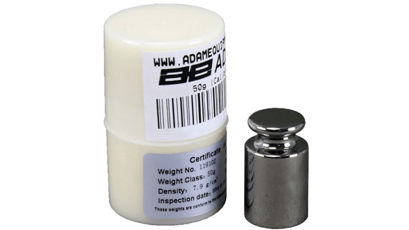 M1 50g + CALIBRATION Adam Equipment Co Ltd 50g Calibration Weight