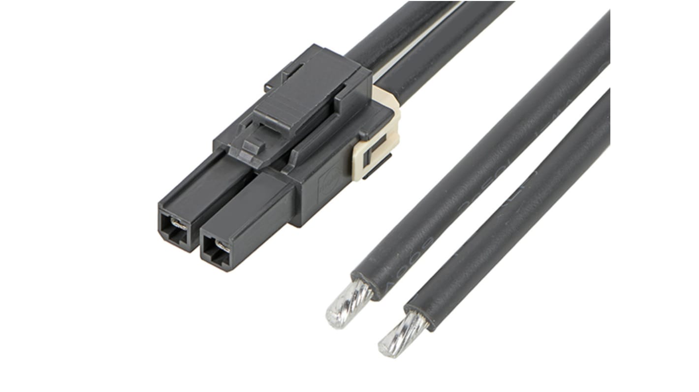 Molex 3 Way Female Mega-Fit Unterminated Wire to Board Cable, 150mm