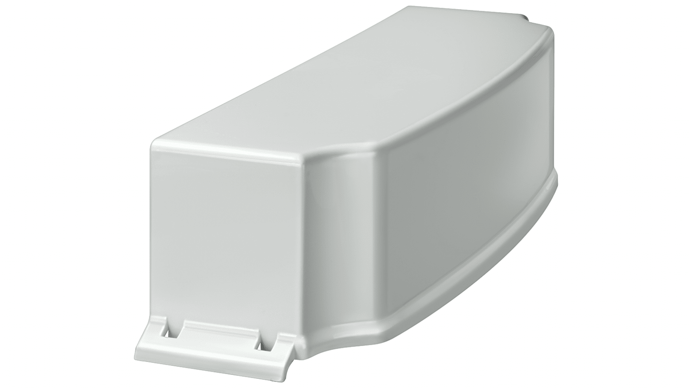 Canalina passacavi Siemens, colore Bianco Plastica