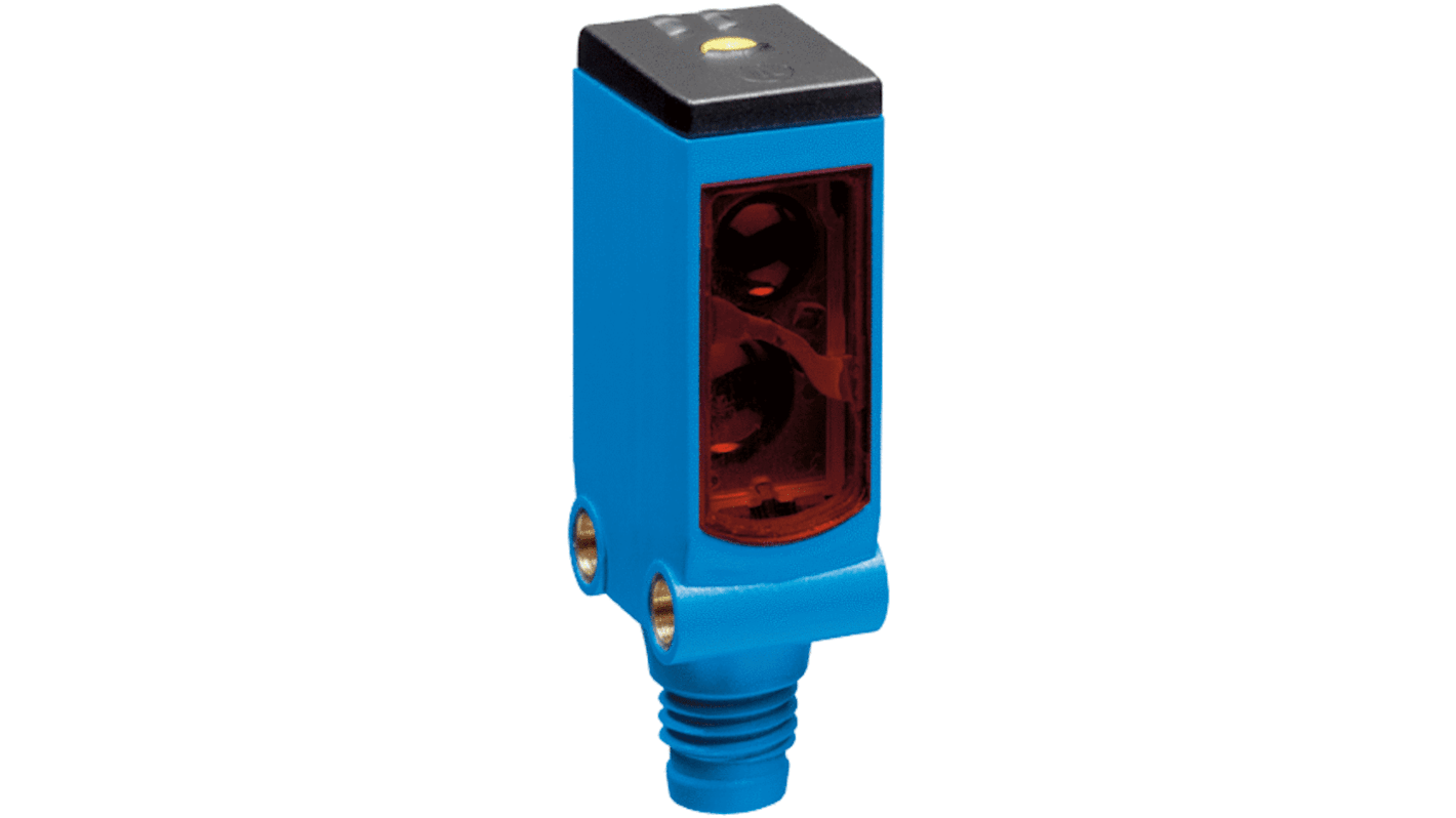 Sick Background Suppression Photoelectric Sensor, Block Sensor, 4 mm → 180 mm Detection Range