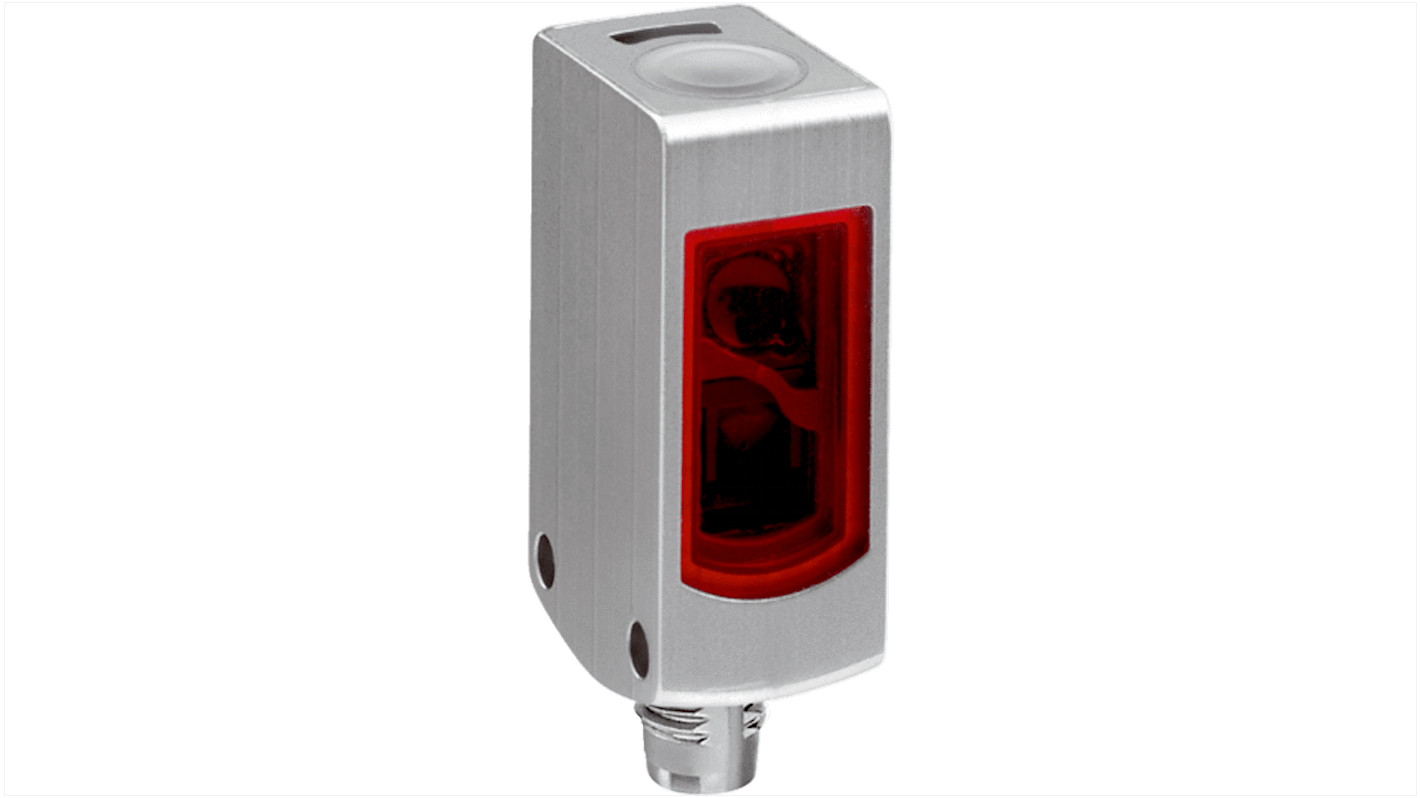 Sick W4S-3 Inox Kubisch Optischer Sensor, Hintergrundunterdrückung, Bereich 4 mm → 120 mm, PNP Ausgang,