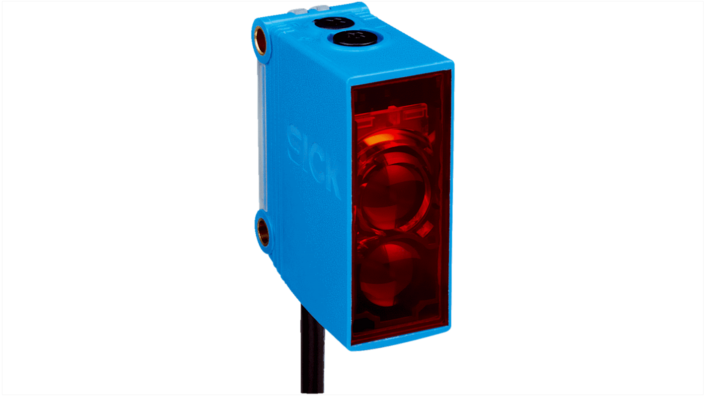 G10 Kubisch Optischer Sensor, Hintergrundunterdrückung, Bereich 20 mm → 950 mm, PNP Ausgang, Anschlusskabel