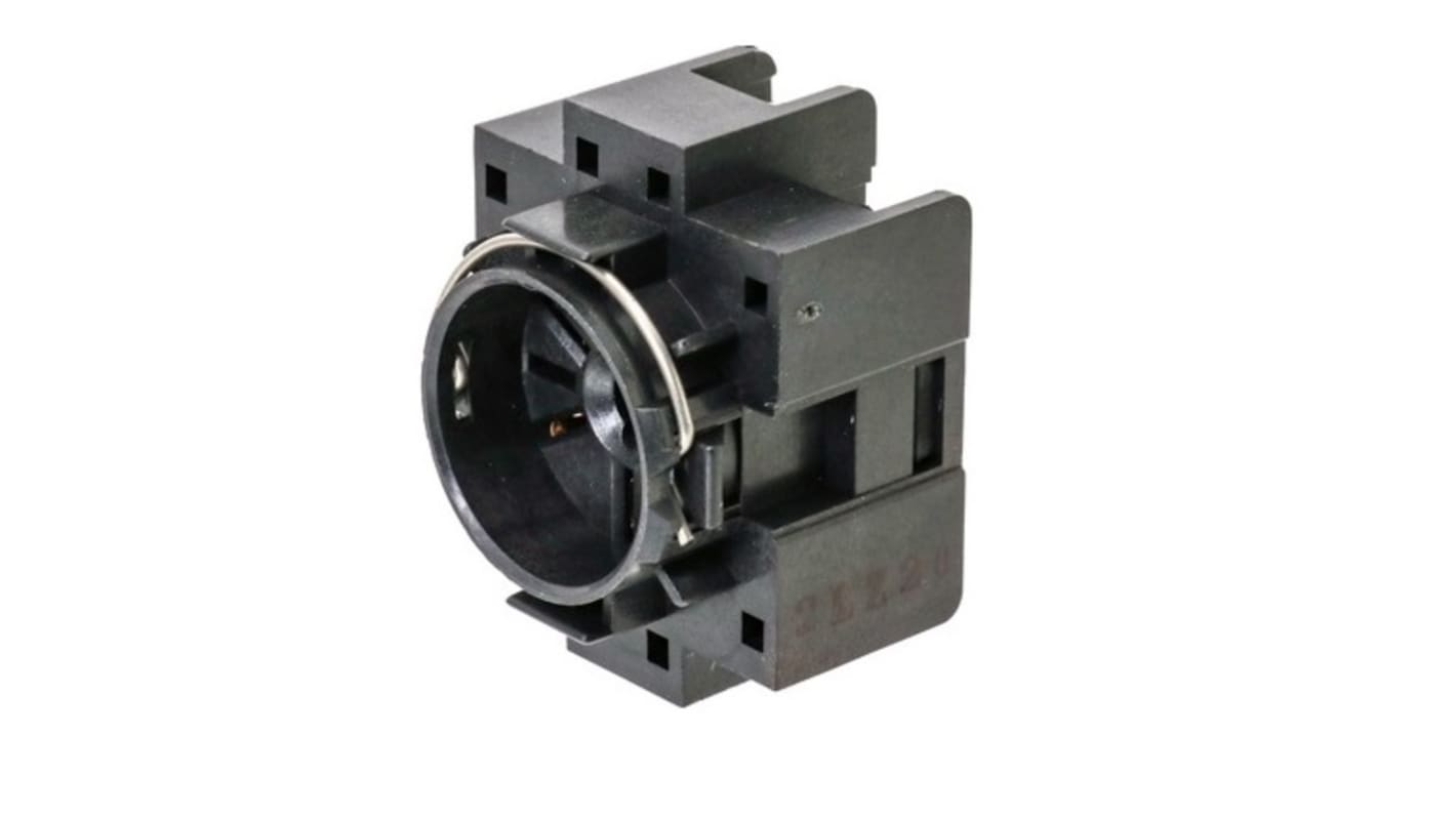 Idec Push Button Socket for use with MW Series Switch, MW9Z-C1N