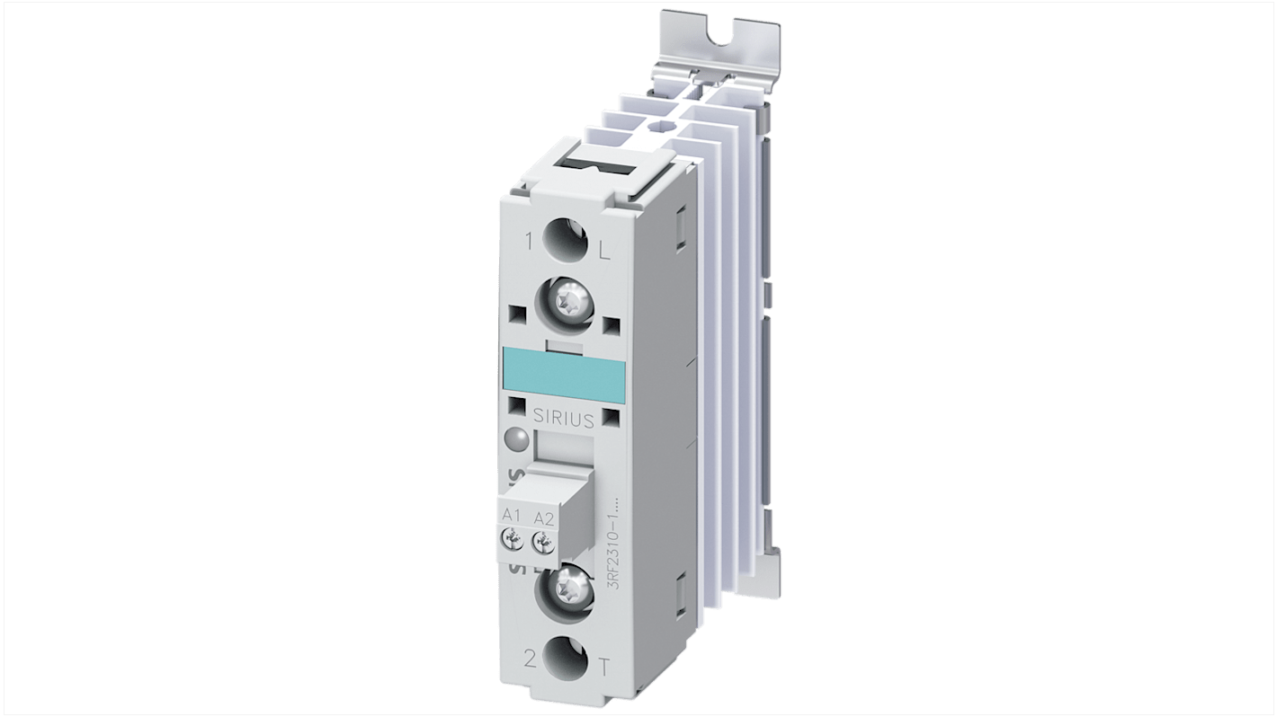 Relè a stato solido 3RF2310-1AA12, Fissaggio a vite, 10,5 A, 230 V, c.a. / c.c., SPST 3RF23