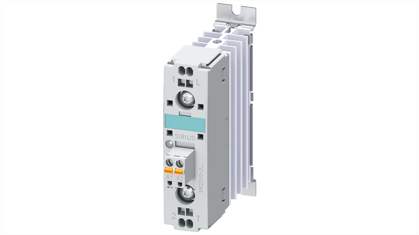 Relé de estado sólido Siemens SIRIUS 3RF23, contactos SPST, 10,5 A máx., montaje con tornillos