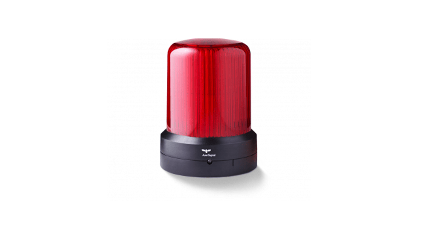 Lampa sygnalizacyjna LED 24 V AC/DC Stały Czerwony Montaż na podstawie LED