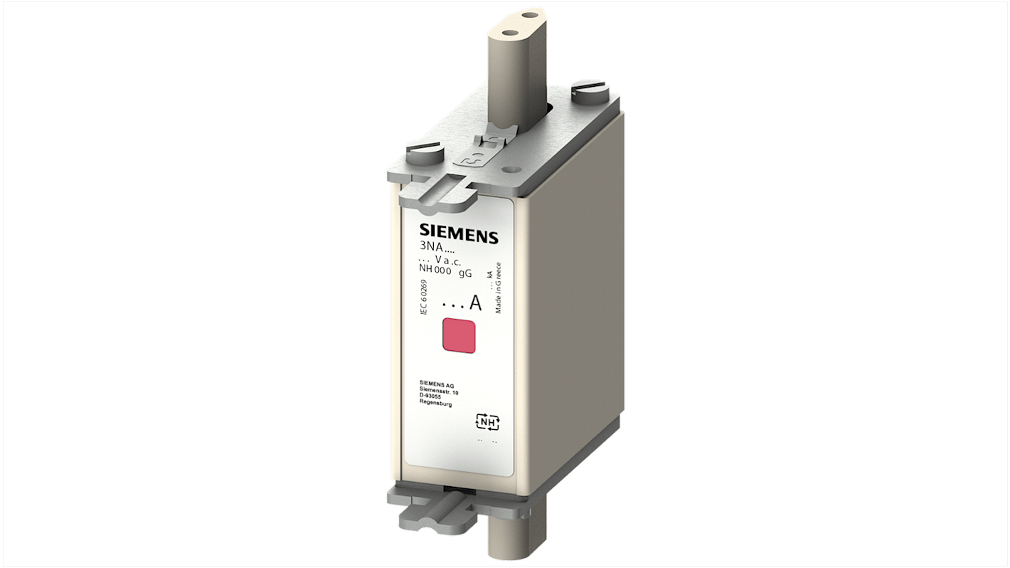 Fusible Siemens, NH000, gG, 690V, 2A, IEC 60269