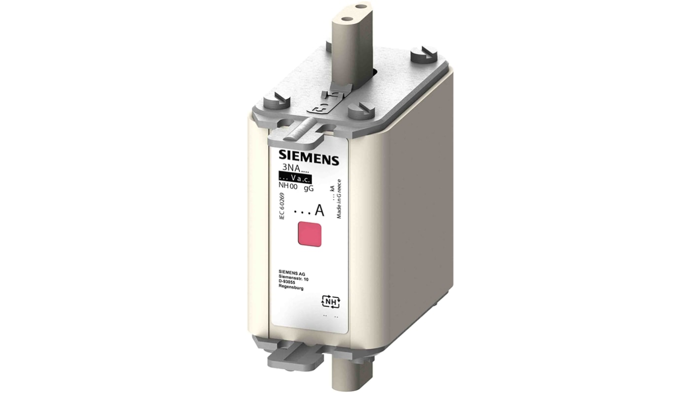 Siemens 50A Centred Tag Fuse, NH00, 690V