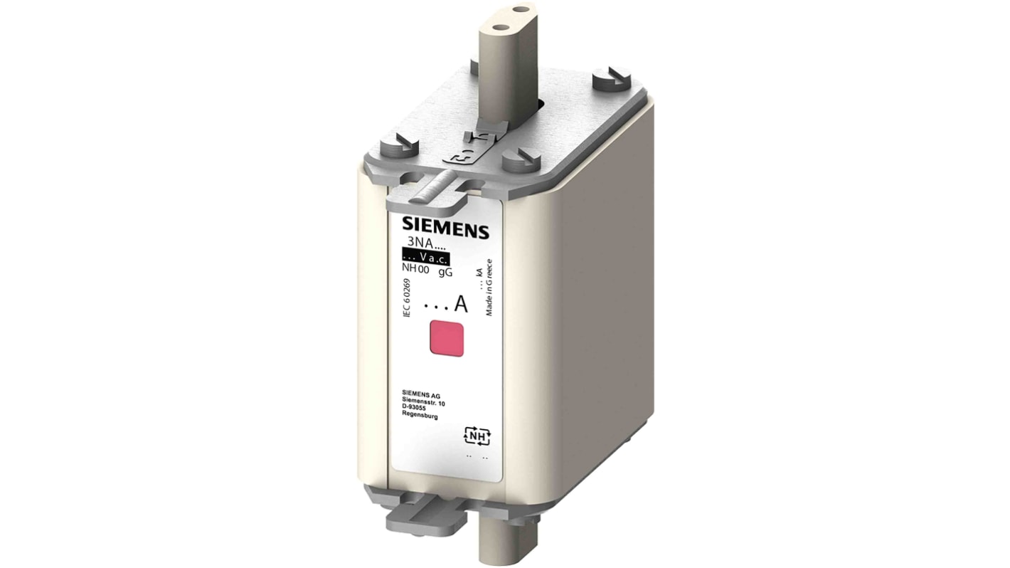 Siemens 100A Centred Tag Fuse, NH00, 690V