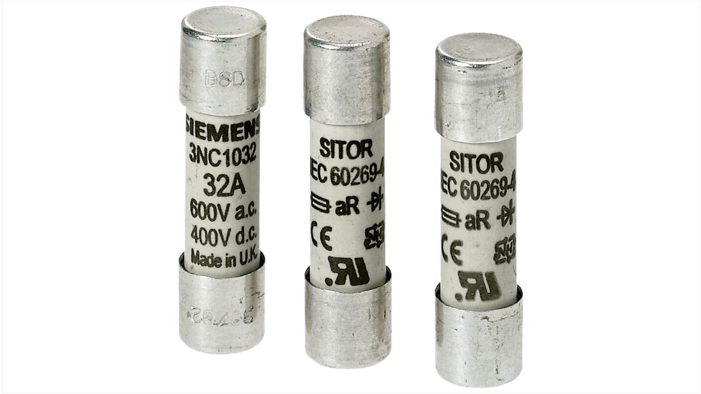 Siemens 10A Cartridge Fuse