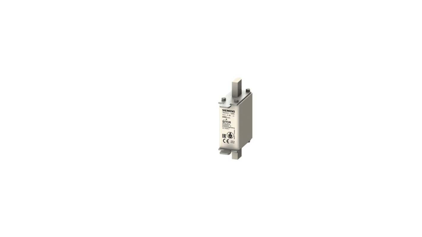 Siemens 160A Centred Tag Fuse, NH000, 500V