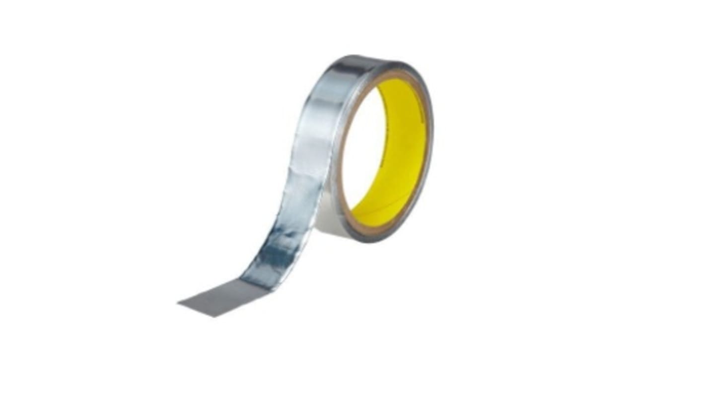 425 25x10 3M 425 NonConductive Aluminium Tape, 25mm x 10m RS