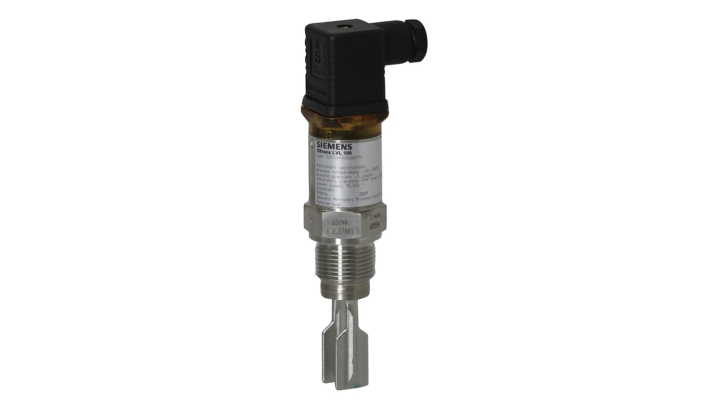 Siemens SITRANS Series Vibrating Level Switch Level Transmitter, PNP Output, Stainless Steel Body