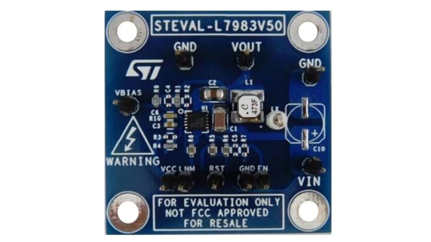 Kit de evaluación Regulador de impulso STMicroelectronics - STEVAL-L7983V50