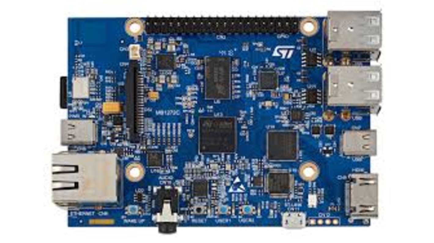 STMicroelectronics Discovery kit with STM32MP157D MPU 32 bit Development Board STM32MP157D-DK1