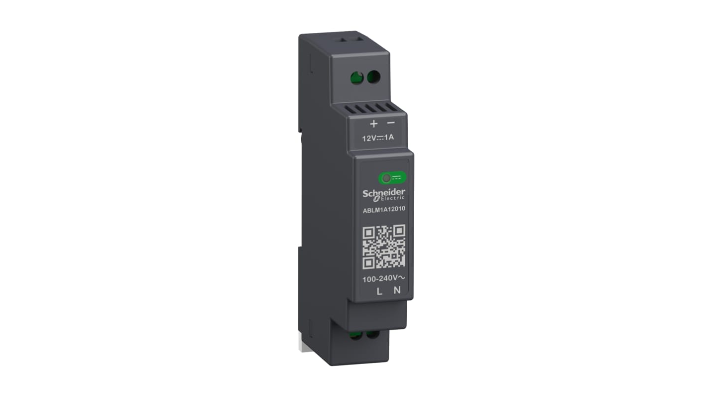 Schneider Electric ABLM1A DIN-Schienen Netzteil, 100 → 240V ac, 12V dc / 1A