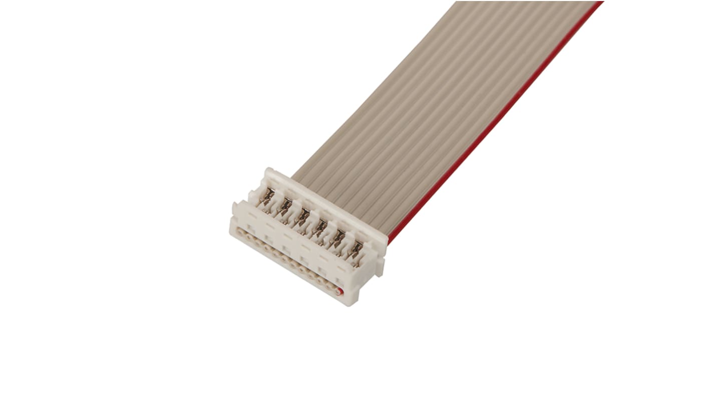 Molex Picoflex Series Flat Ribbon Cable, 1.27mm Pitch, 160mm Length, Picoflex IDC to Picoflex IDC